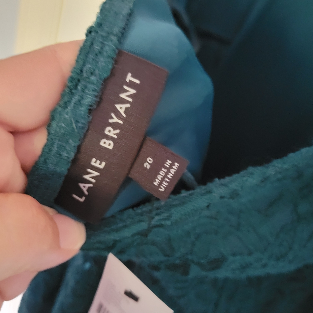 Lane Bryant Teal Dress